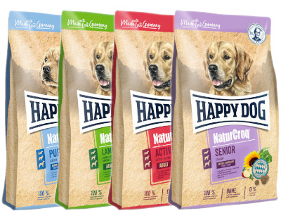 produktová řada Happy Dog Premium NaturCroq
